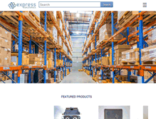 Tablet Screenshot of express-elect.com